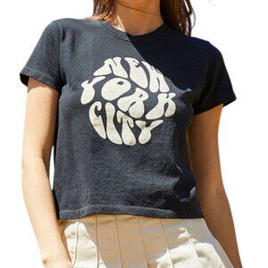 John Galt New York City Graphic Crop T-Shirt – Size Small